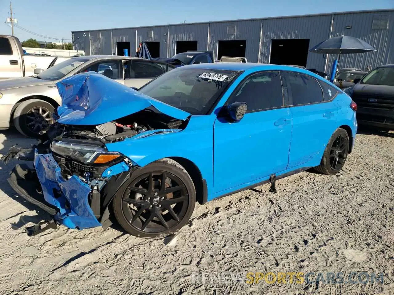1 fotografías del automóvil dañado 19XFL2H8XRE010286 HONDA CIVIC 2024
