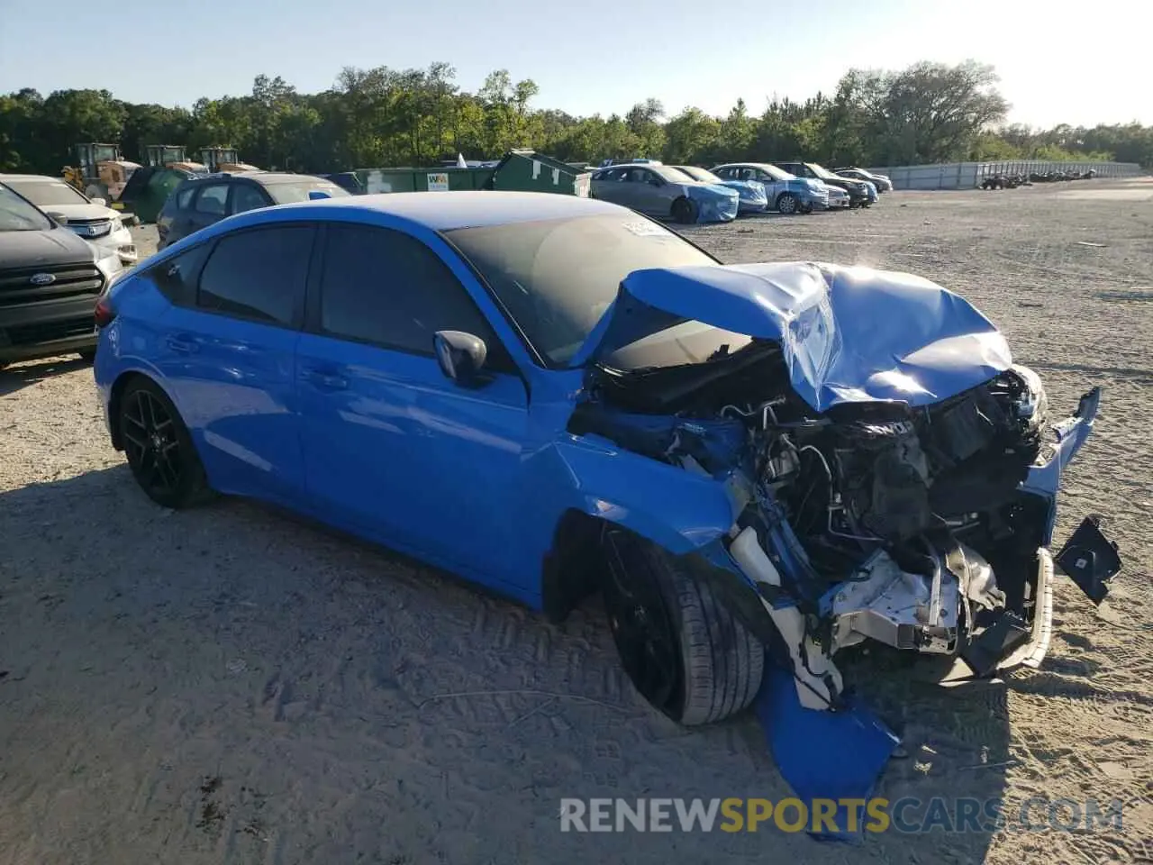 4 fotografías del automóvil dañado 19XFL2H8XRE010286 HONDA CIVIC 2024