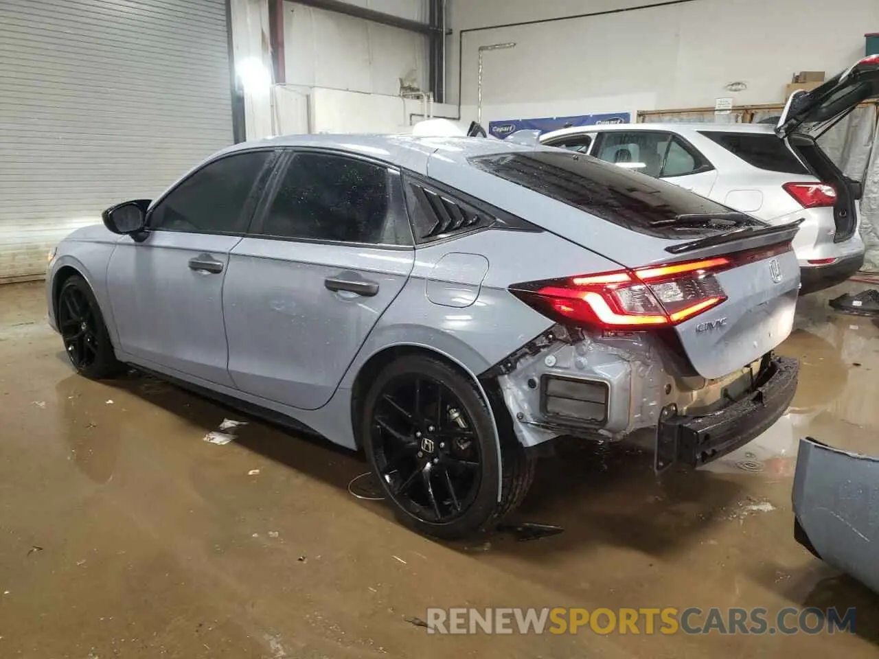 2 fotografías del automóvil dañado 19XFL2H8XRE011728 HONDA CIVIC 2024