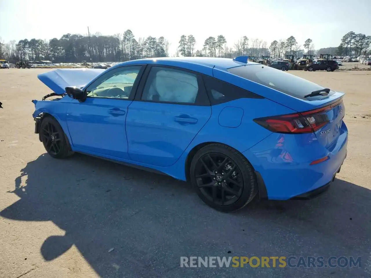 2 fotografías del automóvil dañado 19XFL2H8XRE025452 HONDA CIVIC 2024