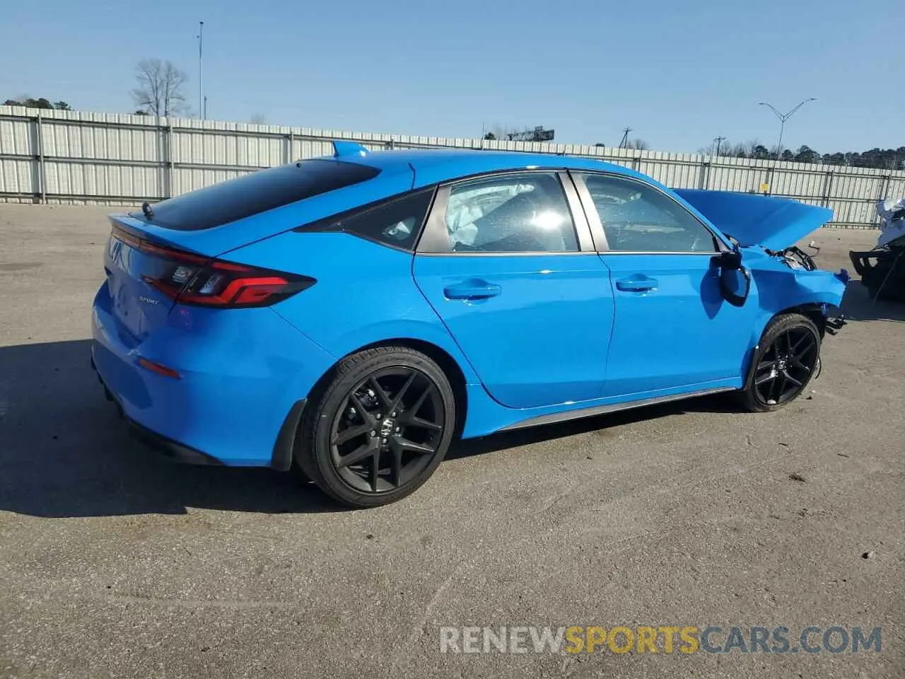 3 fotografías del automóvil dañado 19XFL2H8XRE025452 HONDA CIVIC 2024