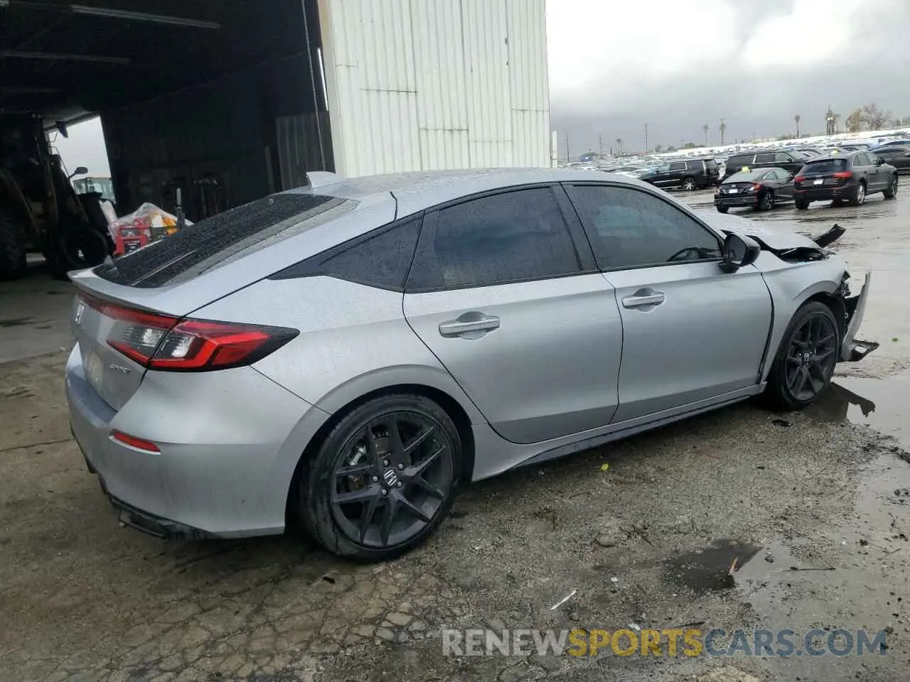 3 fotografías del automóvil dañado 19XFL2H8XRE029386 HONDA CIVIC 2024