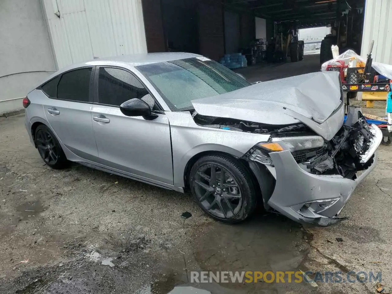 4 fotografías del automóvil dañado 19XFL2H8XRE029386 HONDA CIVIC 2024