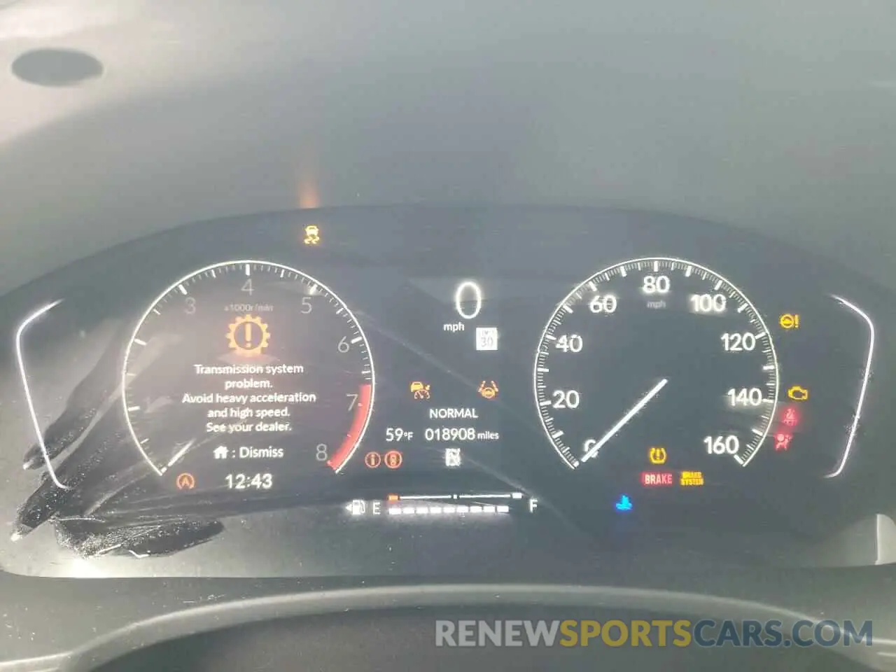 9 fotografías del automóvil dañado 19XFL2H8XRE029386 HONDA CIVIC 2024