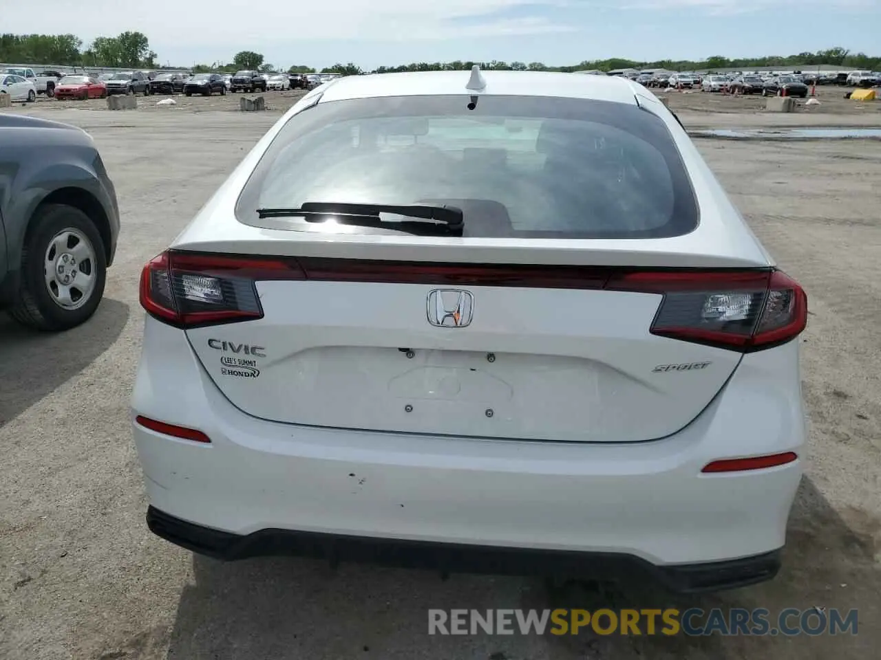 6 fotografías del automóvil dañado 19XFL2H8XRE030439 HONDA CIVIC 2024
