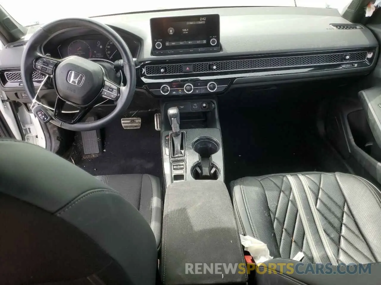 8 fotografías del automóvil dañado 19XFL2H8XRE030439 HONDA CIVIC 2024