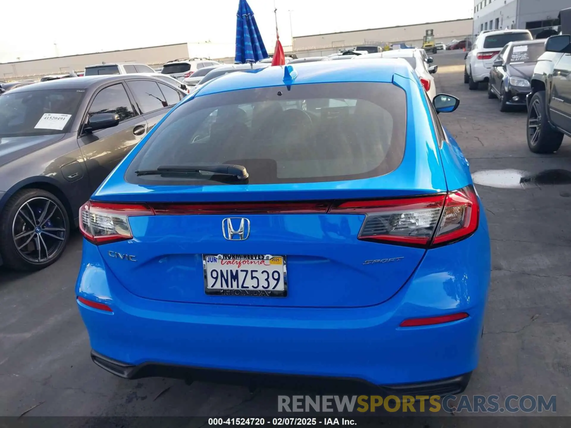 17 fotografías del automóvil dañado 19XFL2H8XRE030456 HONDA CIVIC 2024
