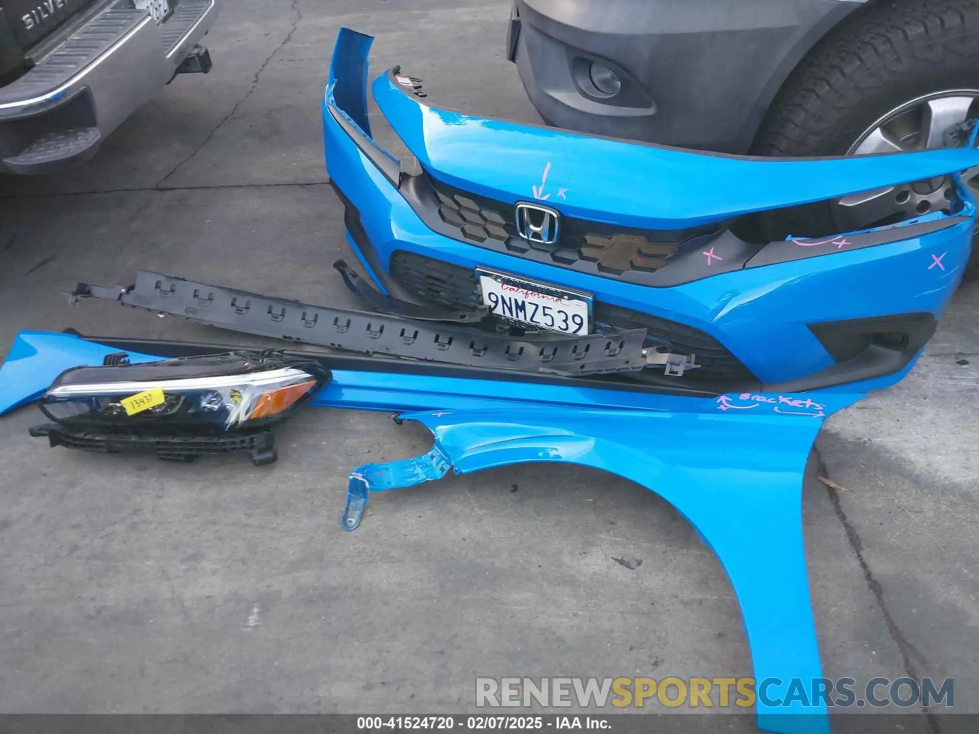 18 fotografías del automóvil dañado 19XFL2H8XRE030456 HONDA CIVIC 2024