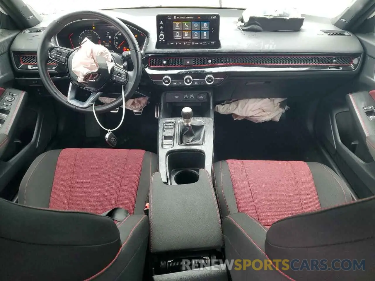 8 fotografías del automóvil dañado 2HGFE1E52RH472071 HONDA CIVIC 2024