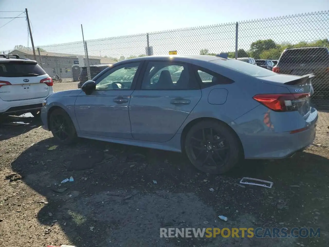 2 fotografías del automóvil dañado 2HGFE1E52RH473110 HONDA CIVIC 2024