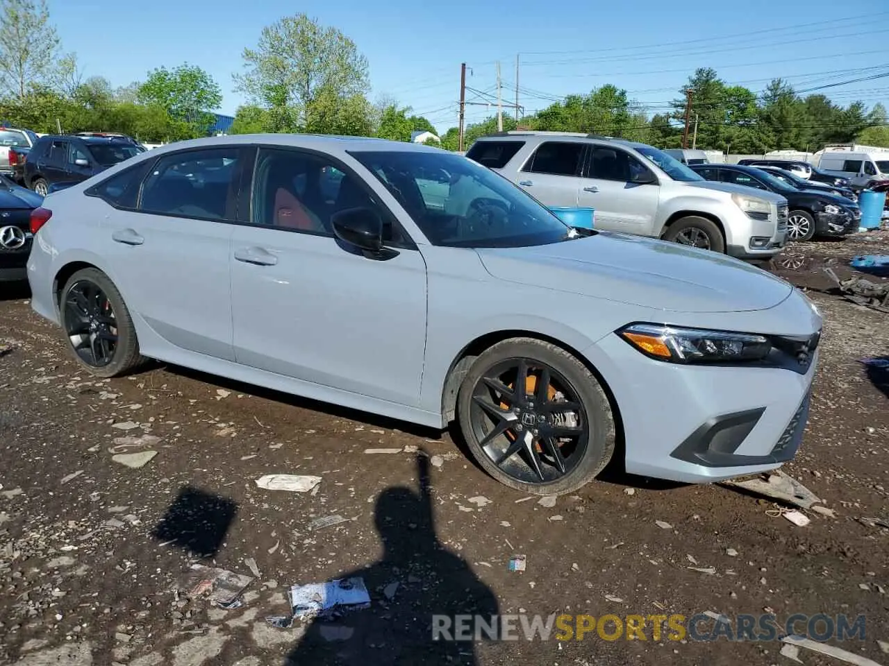 4 fotografías del automóvil dañado 2HGFE1E52RH473110 HONDA CIVIC 2024