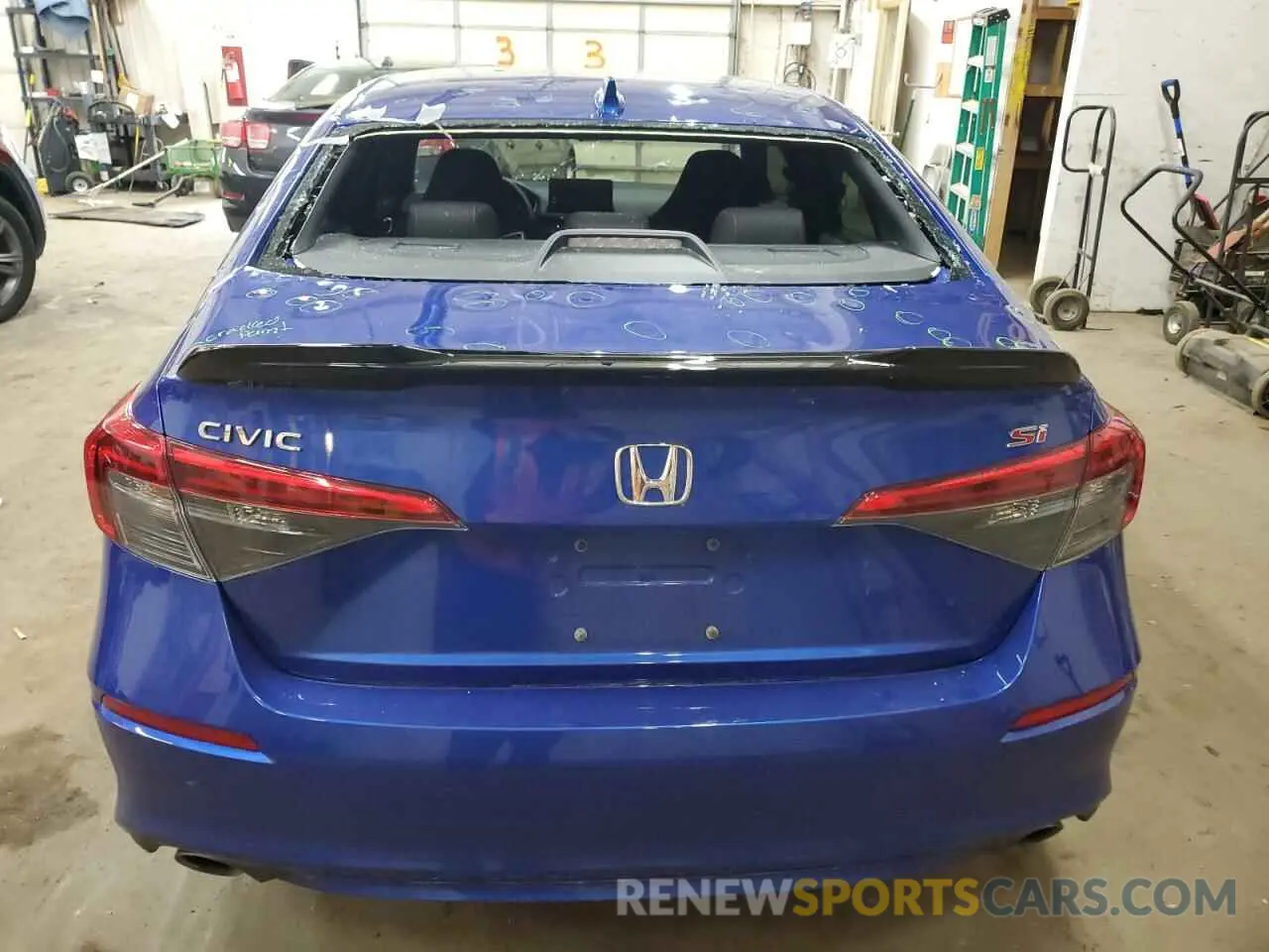 6 fotografías del automóvil dañado 2HGFE1E54RH473500 HONDA CIVIC 2024