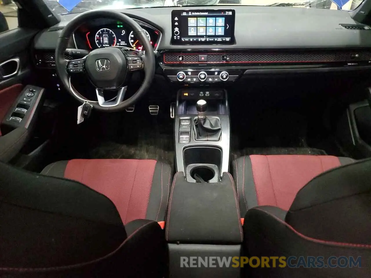 8 fotografías del automóvil dañado 2HGFE1E54RH473500 HONDA CIVIC 2024