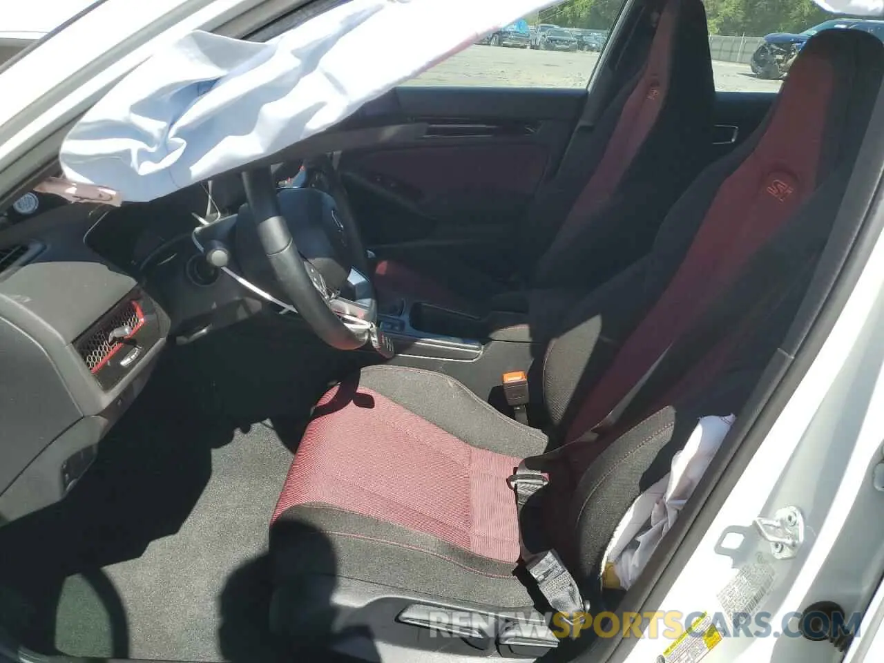 7 fotografías del automóvil dañado 2HGFE1E57RH473443 HONDA CIVIC 2024