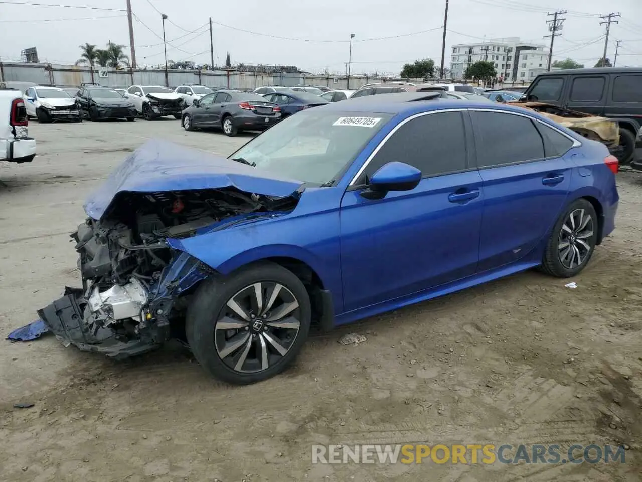 1 fotografías del automóvil dañado 2HGFE1F70RH307135 HONDA CIVIC 2024