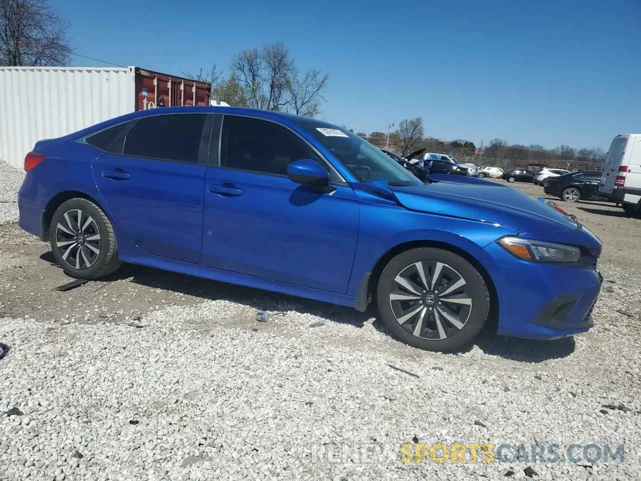 4 fotografías del automóvil dañado 2HGFE1F70RH321245 HONDA CIVIC 2024