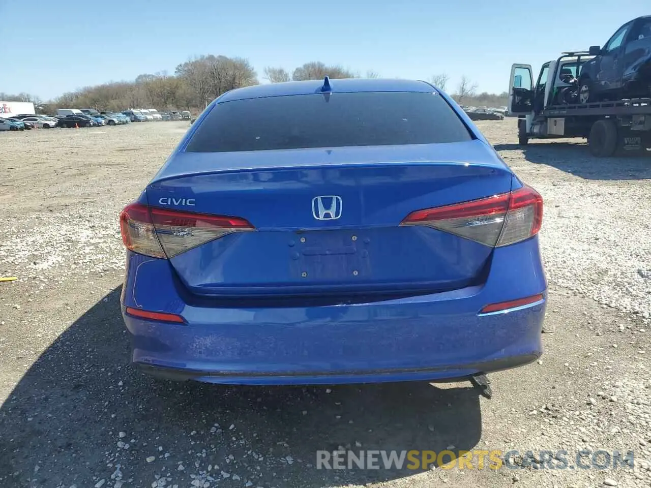 6 fotografías del automóvil dañado 2HGFE1F70RH321245 HONDA CIVIC 2024
