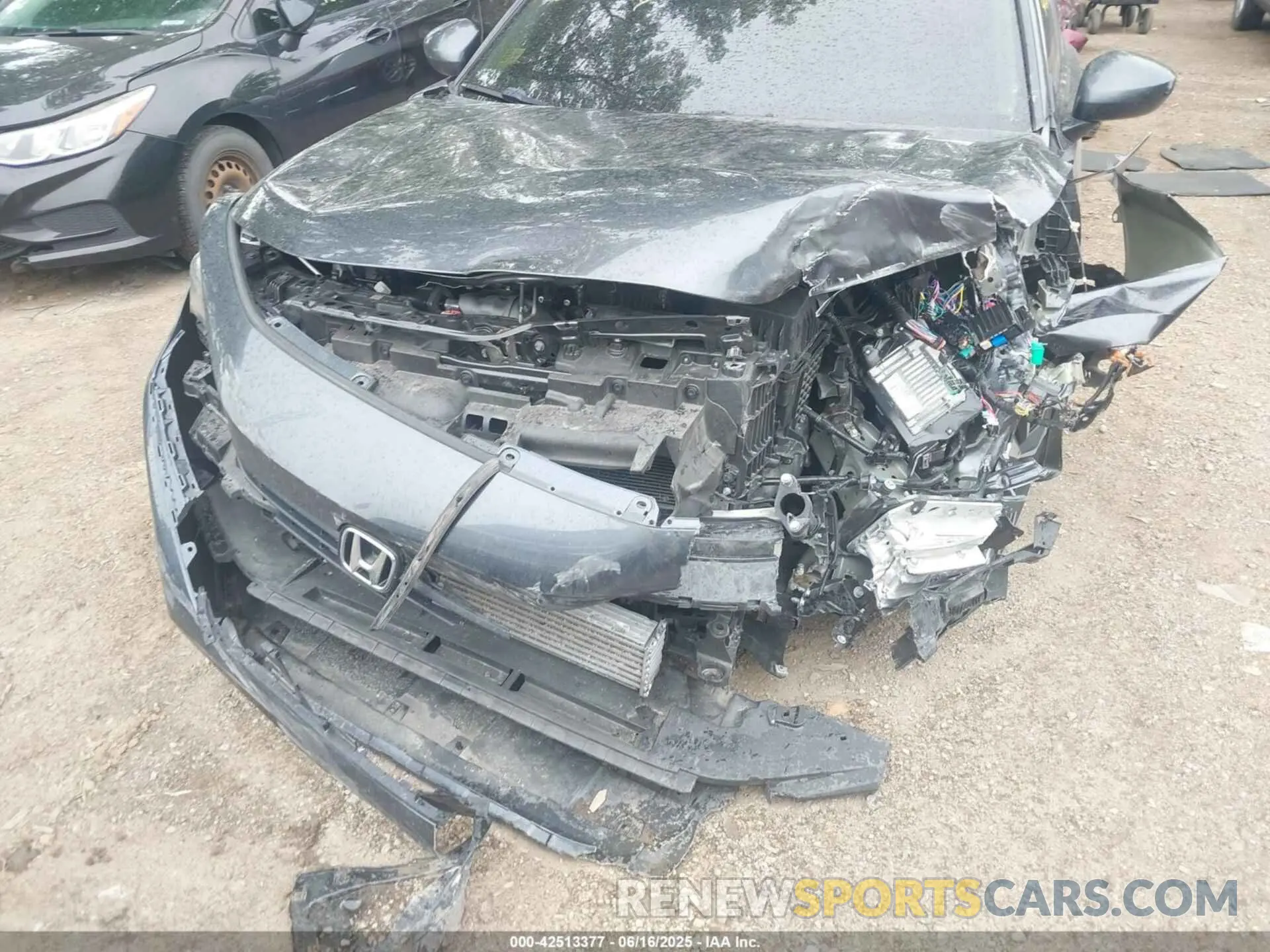 6 fotografías del automóvil dañado 2HGFE1F71RH303773 HONDA CIVIC 2024