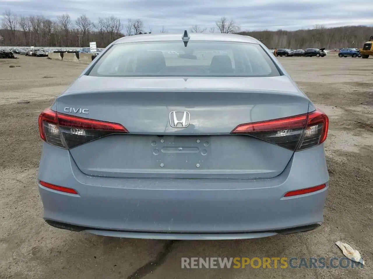 6 fotografías del automóvil dañado 2HGFE1F71RH308620 HONDA CIVIC 2024