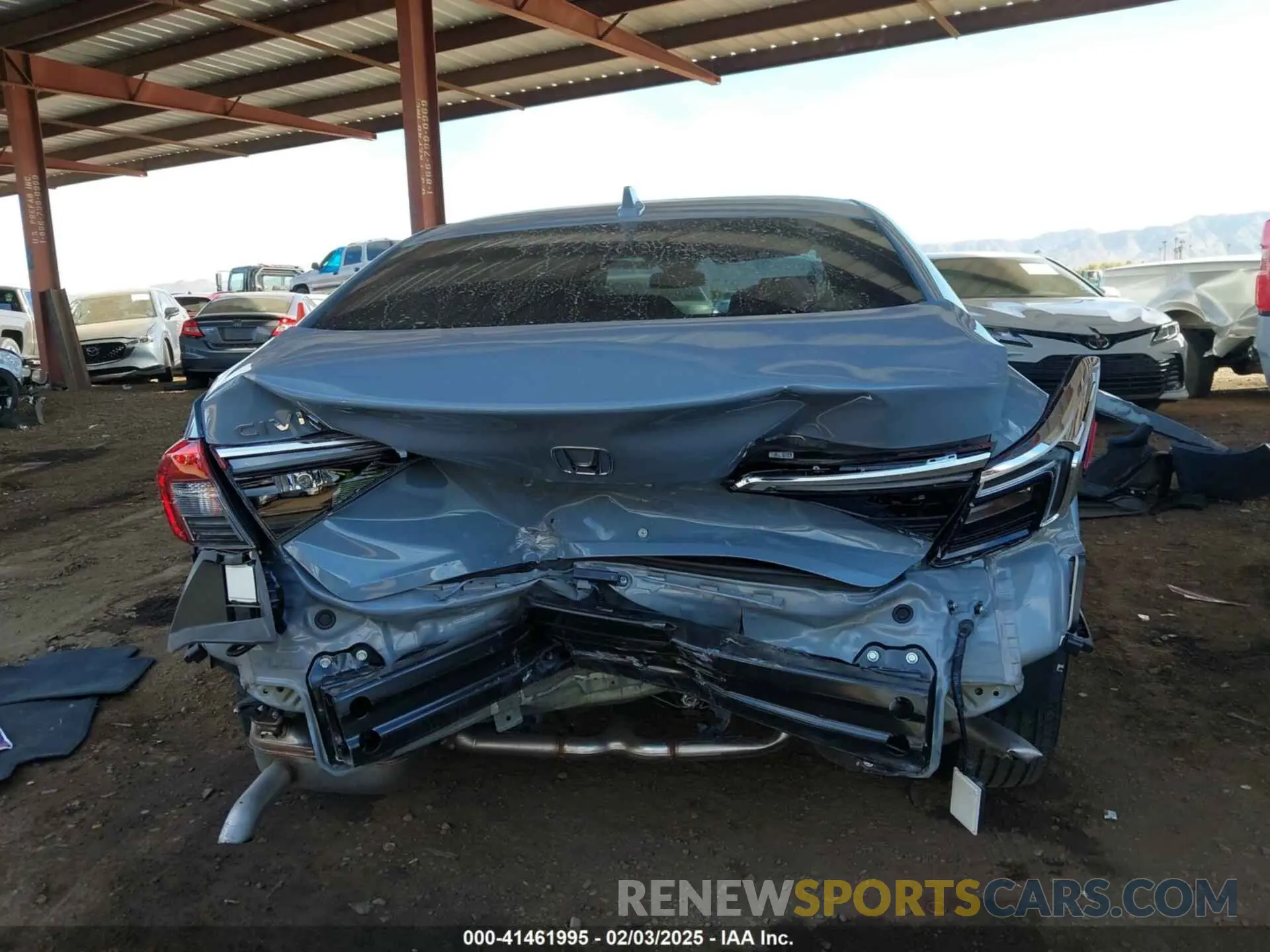 17 fotografías del automóvil dañado 2HGFE1F71RH311677 HONDA CIVIC 2024