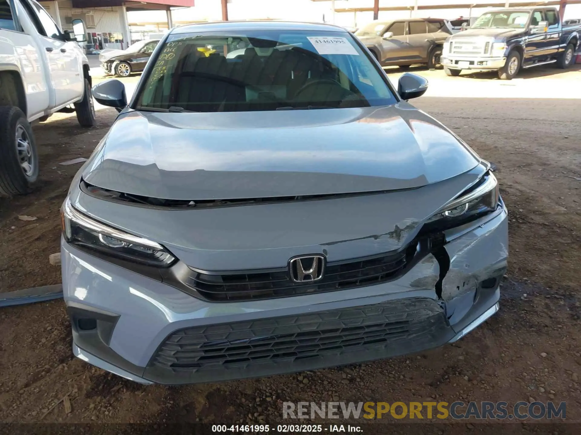 6 fotografías del automóvil dañado 2HGFE1F71RH311677 HONDA CIVIC 2024