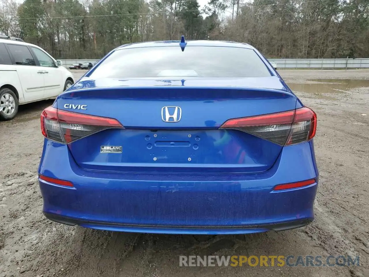 6 fotografías del automóvil dañado 2HGFE1F71RH333372 HONDA CIVIC 2024