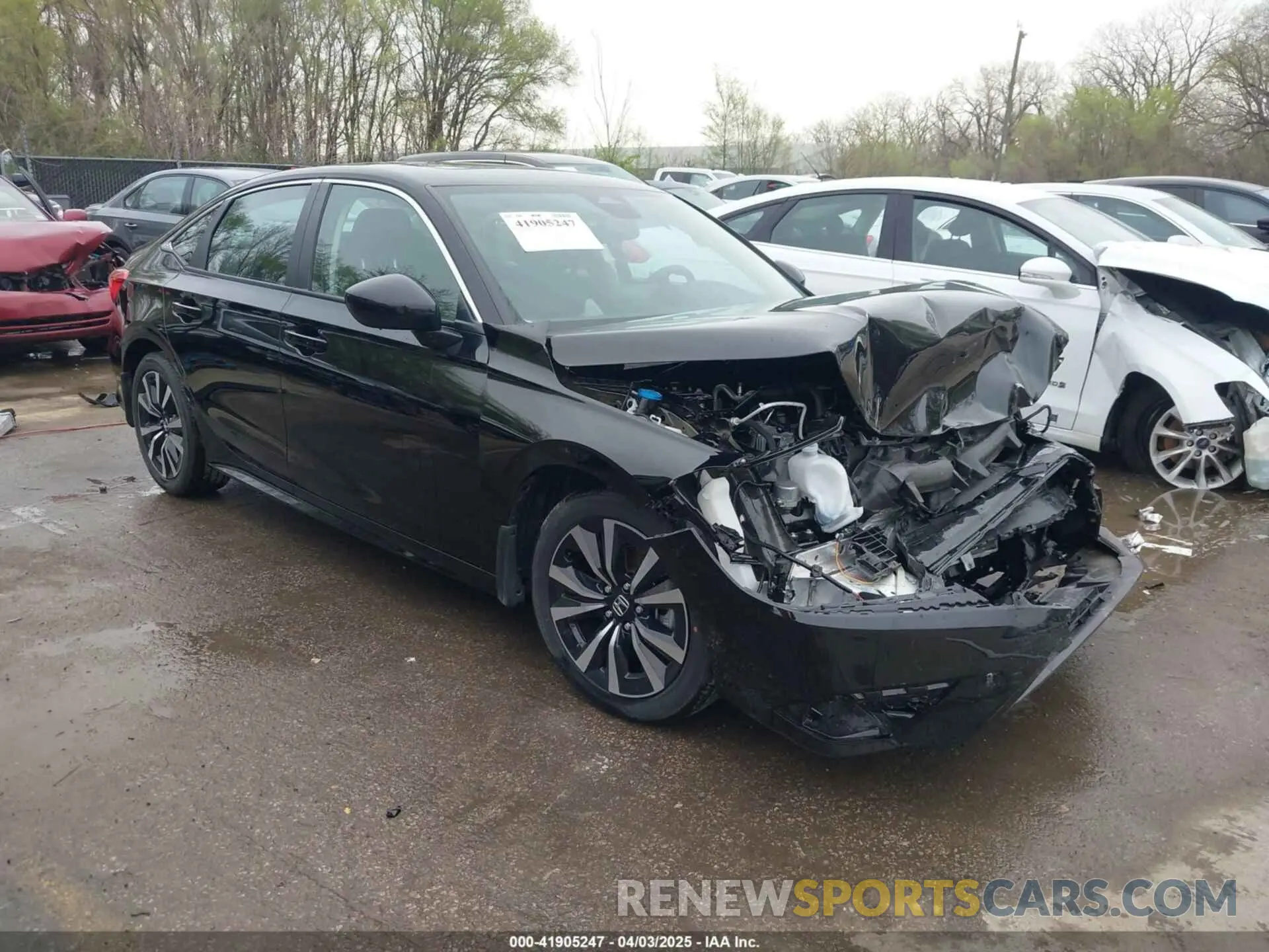 1 fotografías del automóvil dañado 2HGFE1F71RH338636 HONDA CIVIC 2024