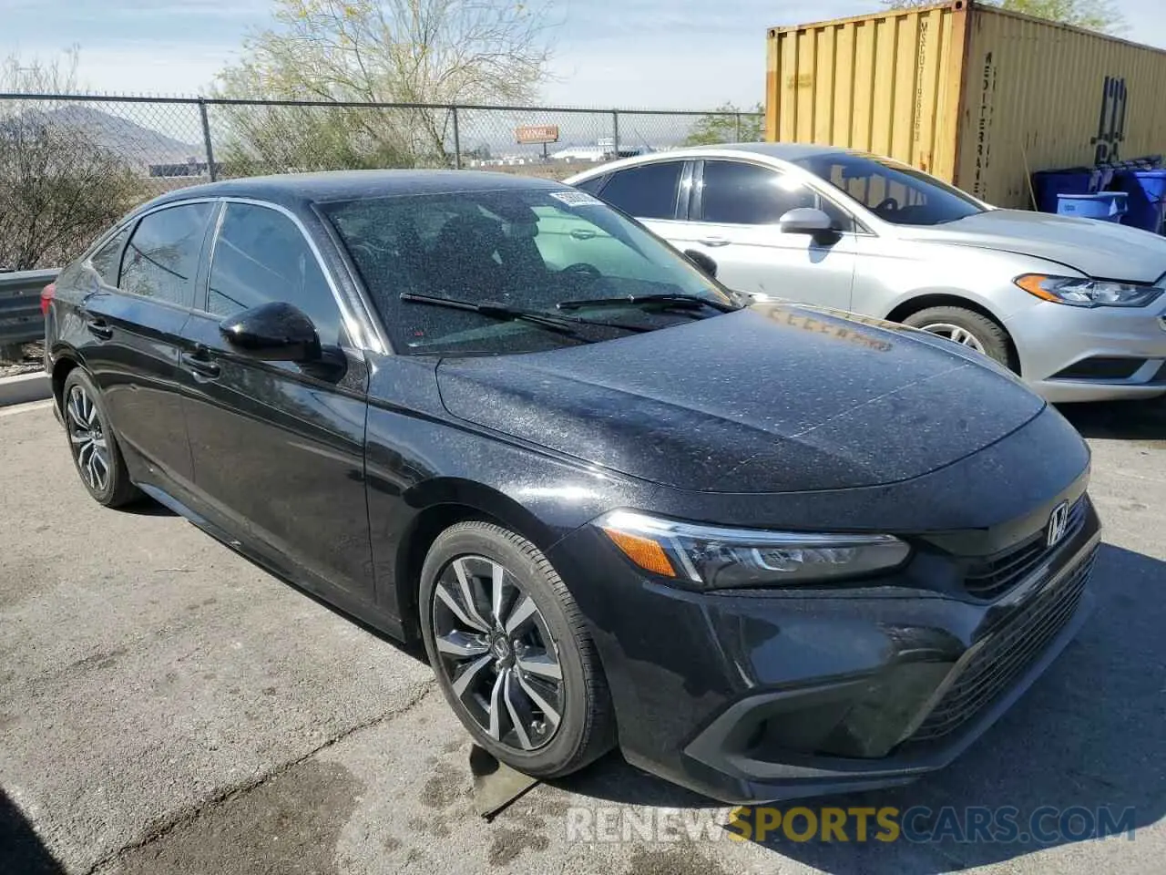 4 fotografías del automóvil dañado 2HGFE1F73RH312720 HONDA CIVIC 2024