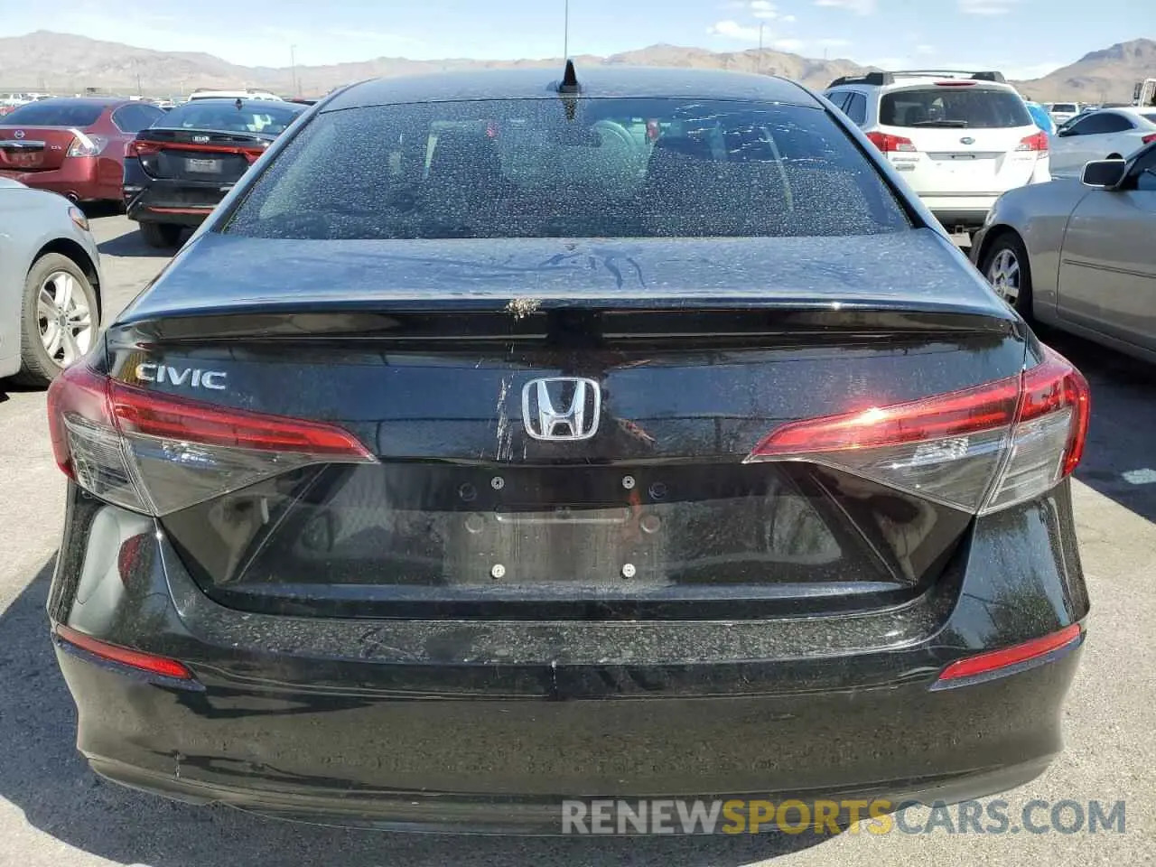 6 fotografías del automóvil dañado 2HGFE1F73RH312720 HONDA CIVIC 2024