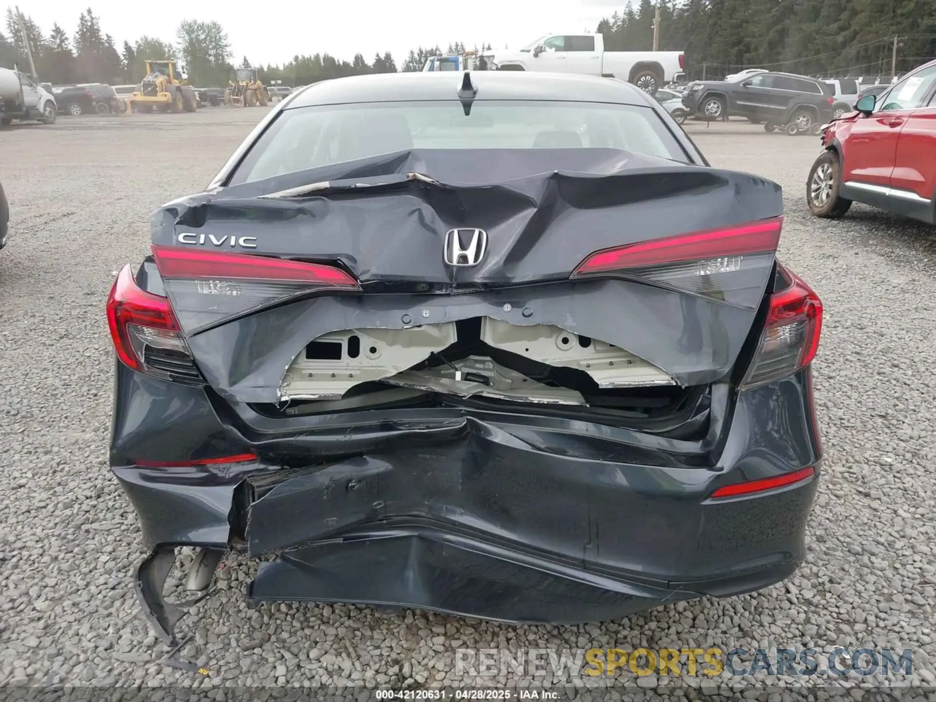 16 fotografías del automóvil dañado 2HGFE1F73RH315892 HONDA CIVIC 2024