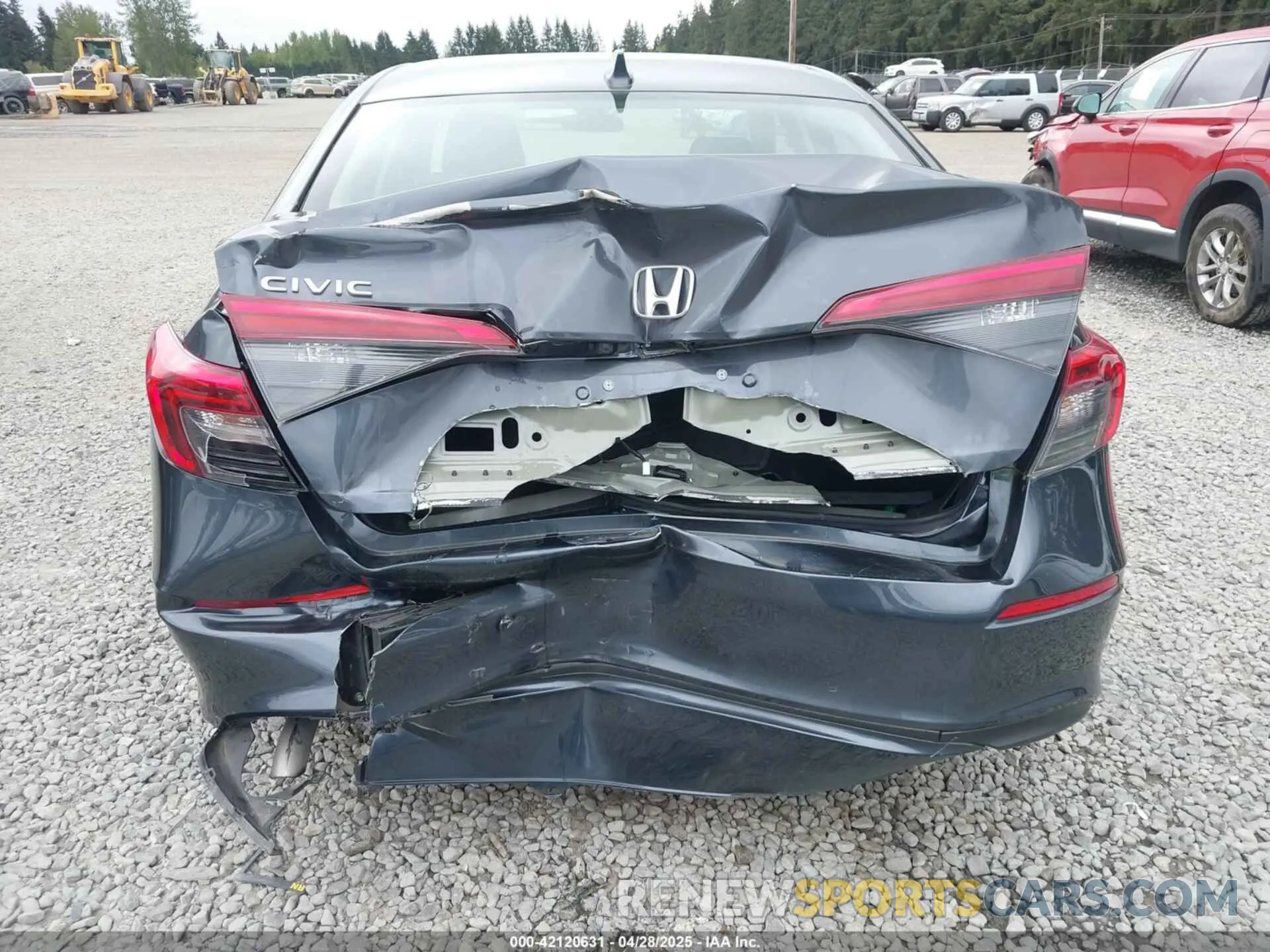 6 fotografías del automóvil dañado 2HGFE1F73RH315892 HONDA CIVIC 2024