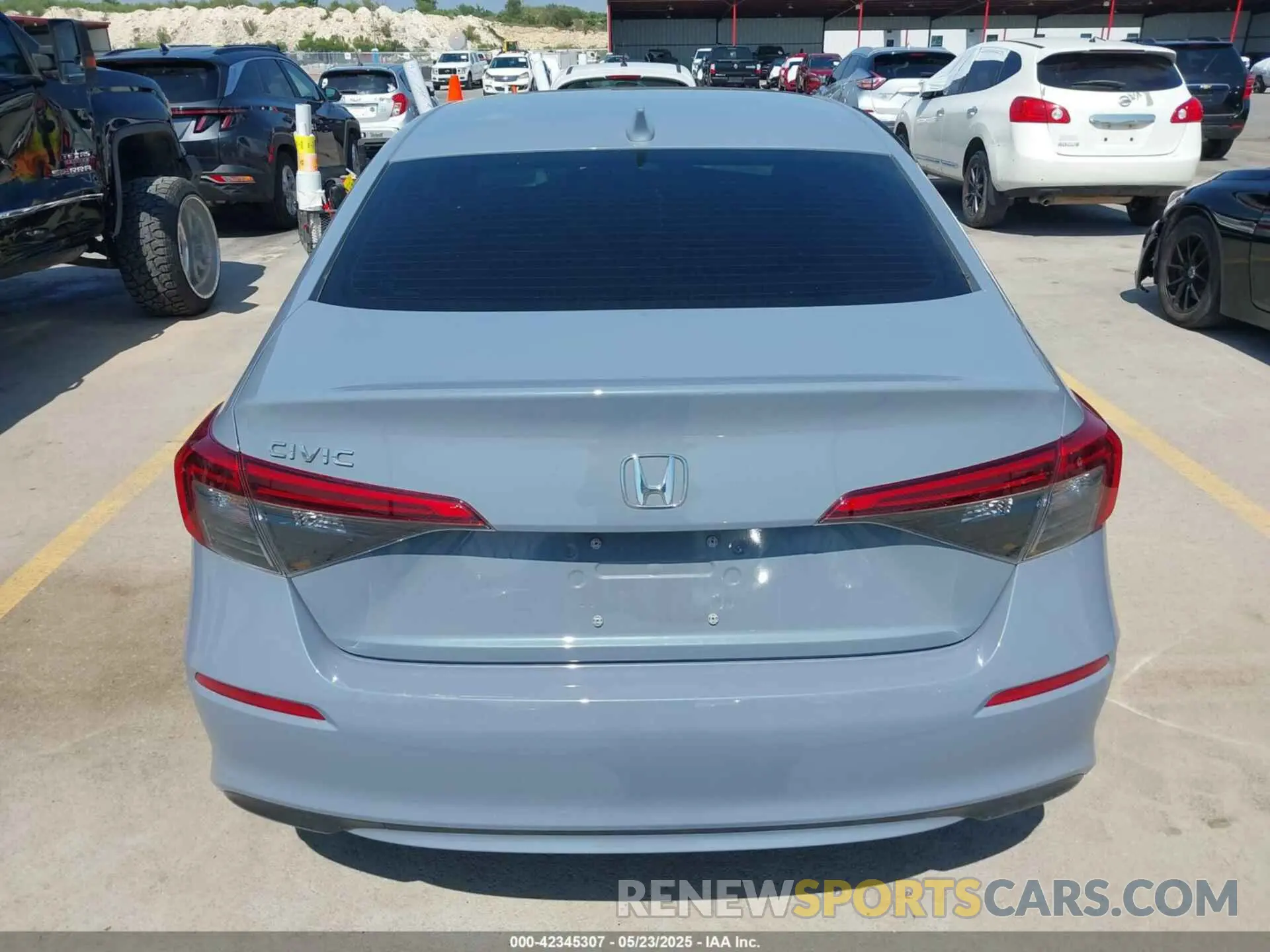 16 fotografías del automóvil dañado 2HGFE1F73RH316623 HONDA CIVIC 2024