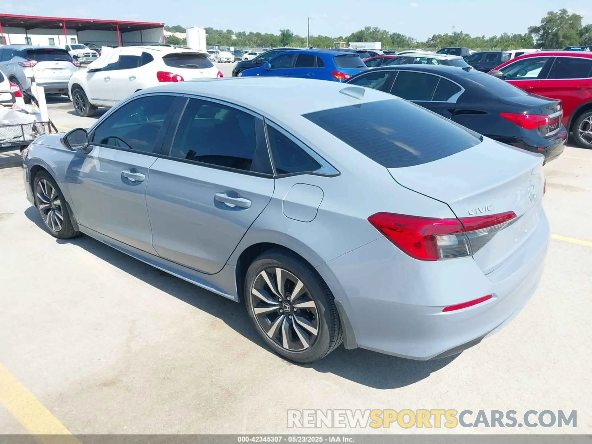 3 fotografías del automóvil dañado 2HGFE1F73RH316623 HONDA CIVIC 2024