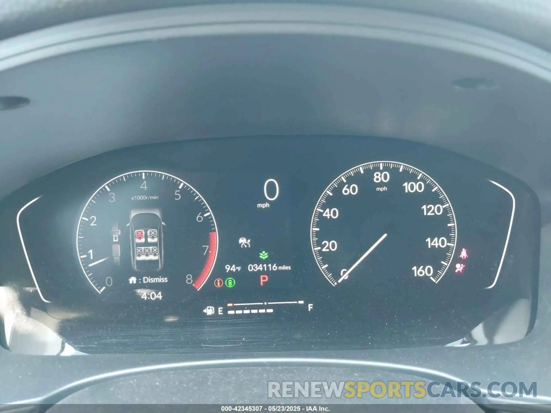 7 fotografías del automóvil dañado 2HGFE1F73RH316623 HONDA CIVIC 2024
