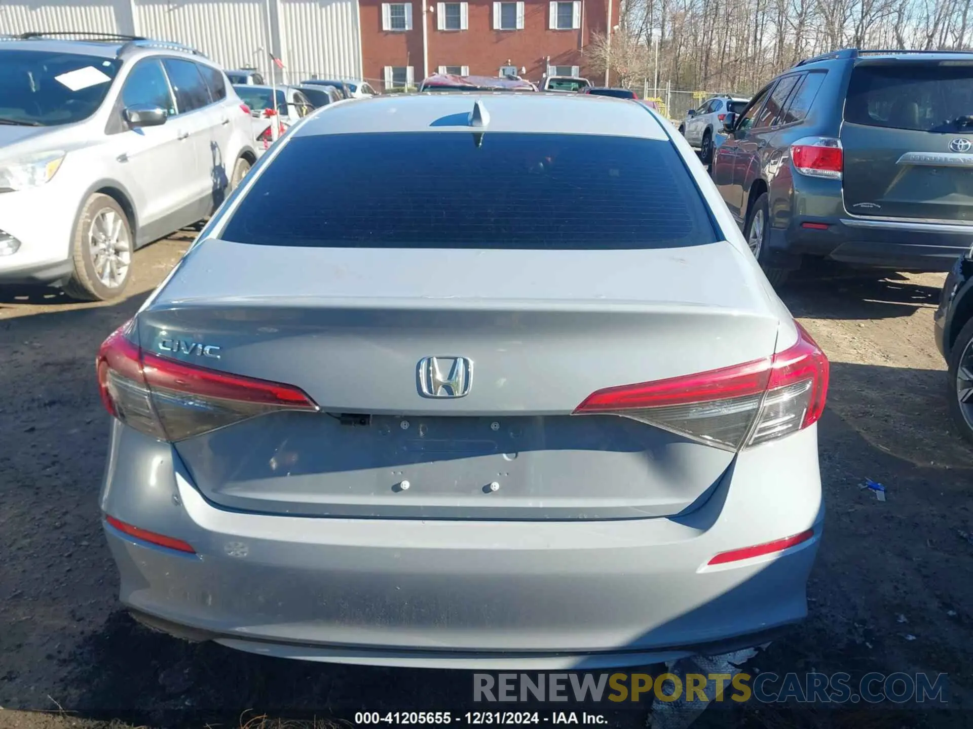 16 fotografías del automóvil dañado 2HGFE1F73RH337634 HONDA CIVIC 2024