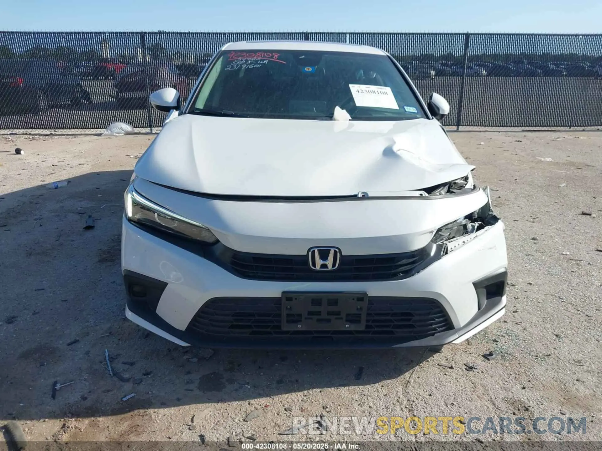 12 fotografías del automóvil dañado 2HGFE1F74RH304514 HONDA CIVIC 2024