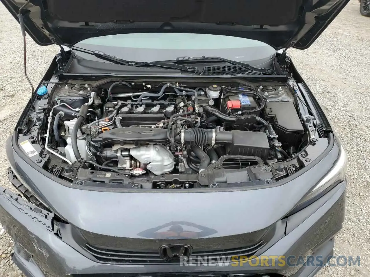 11 fotografías del automóvil dañado 2HGFE1F75RH332726 HONDA CIVIC 2024