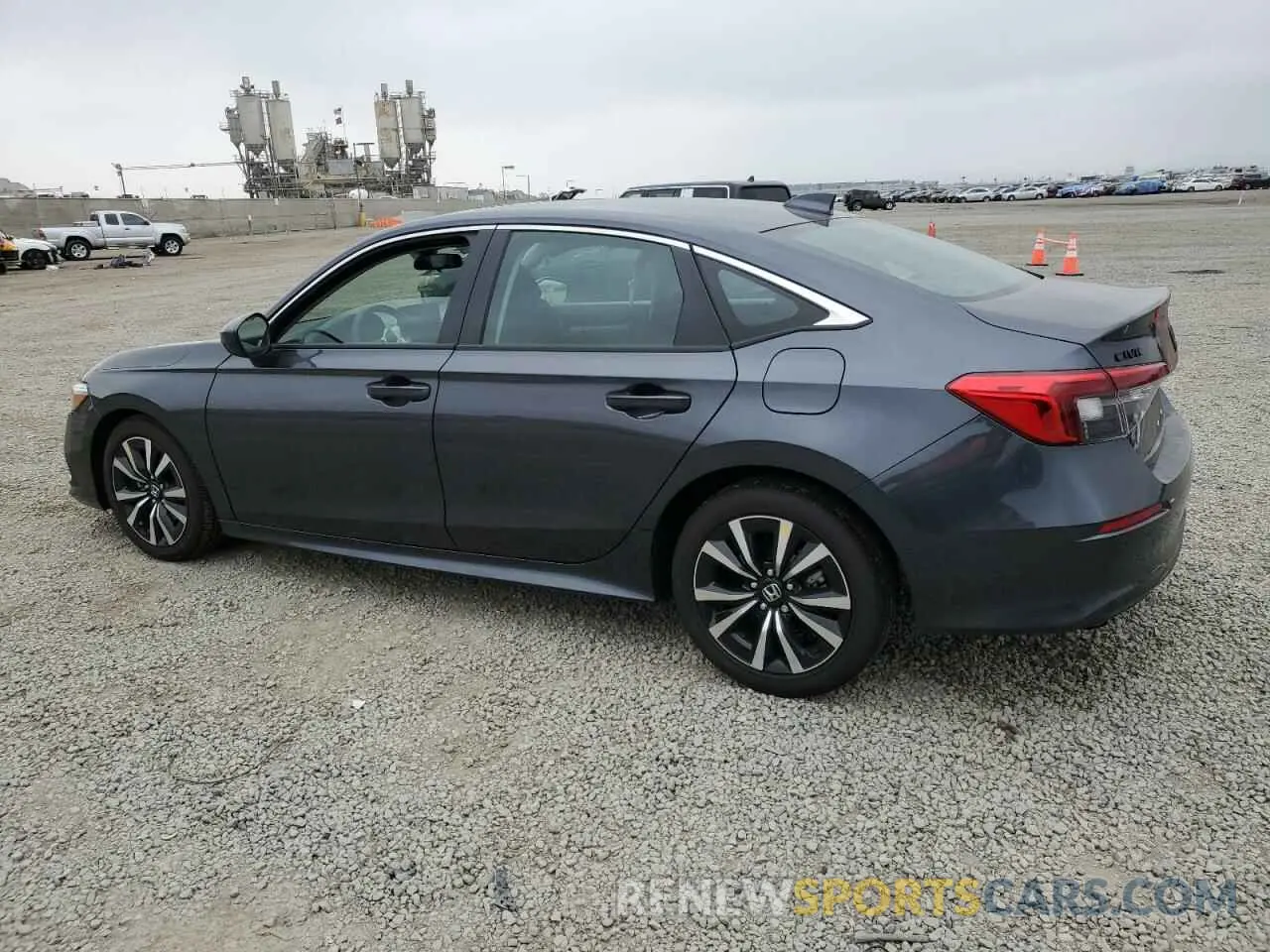 2 fotografías del automóvil dañado 2HGFE1F75RH332726 HONDA CIVIC 2024