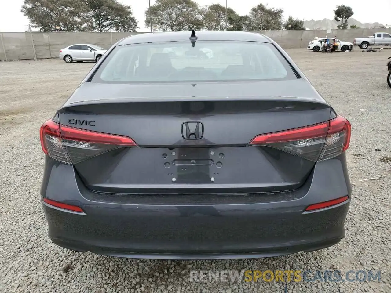 6 fotografías del automóvil dañado 2HGFE1F75RH332726 HONDA CIVIC 2024
