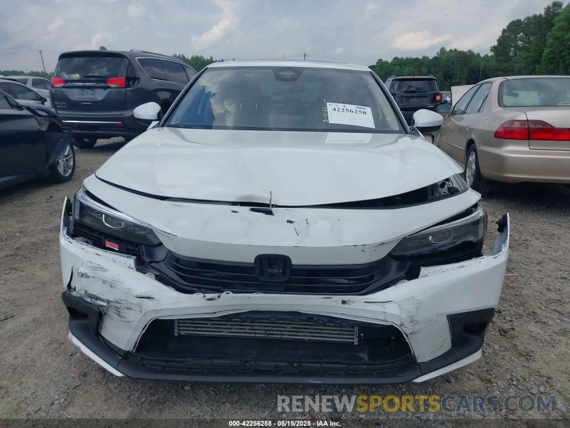 6 fotografías del automóvil dañado 2HGFE1F76RH304286 HONDA CIVIC 2024