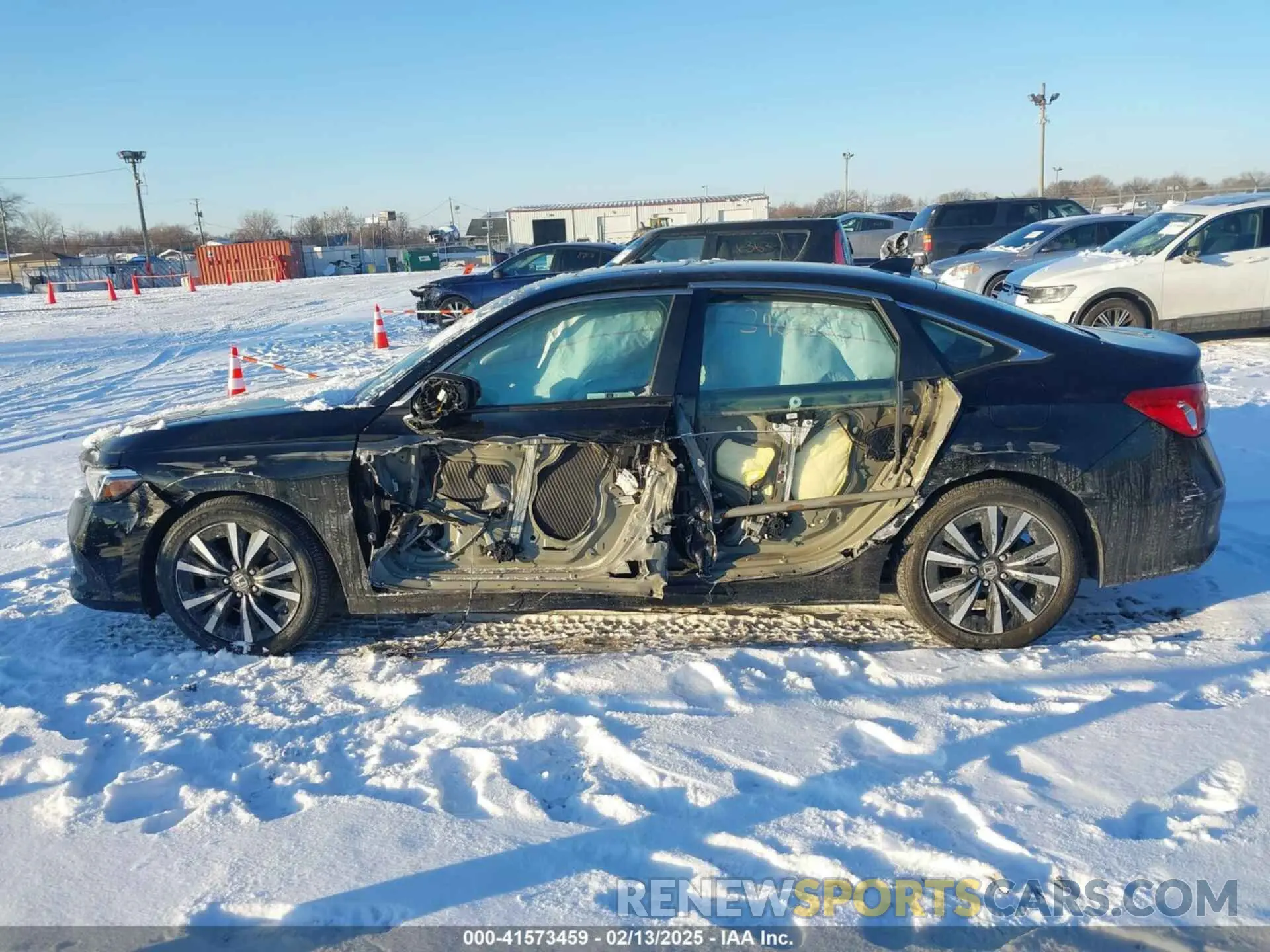 14 fotografías del automóvil dañado 2HGFE1F76RH312680 HONDA CIVIC 2024