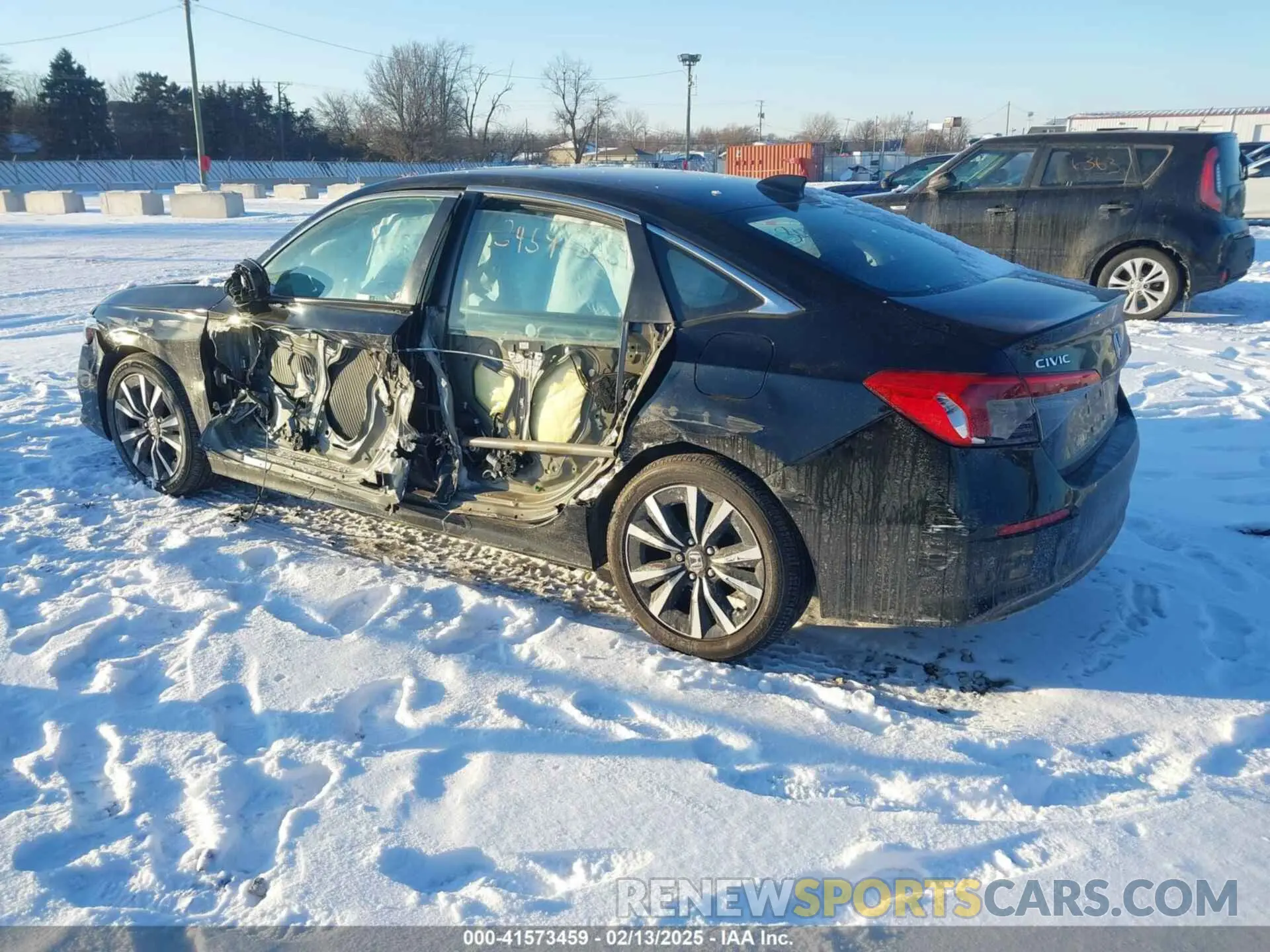 3 fotografías del automóvil dañado 2HGFE1F76RH312680 HONDA CIVIC 2024