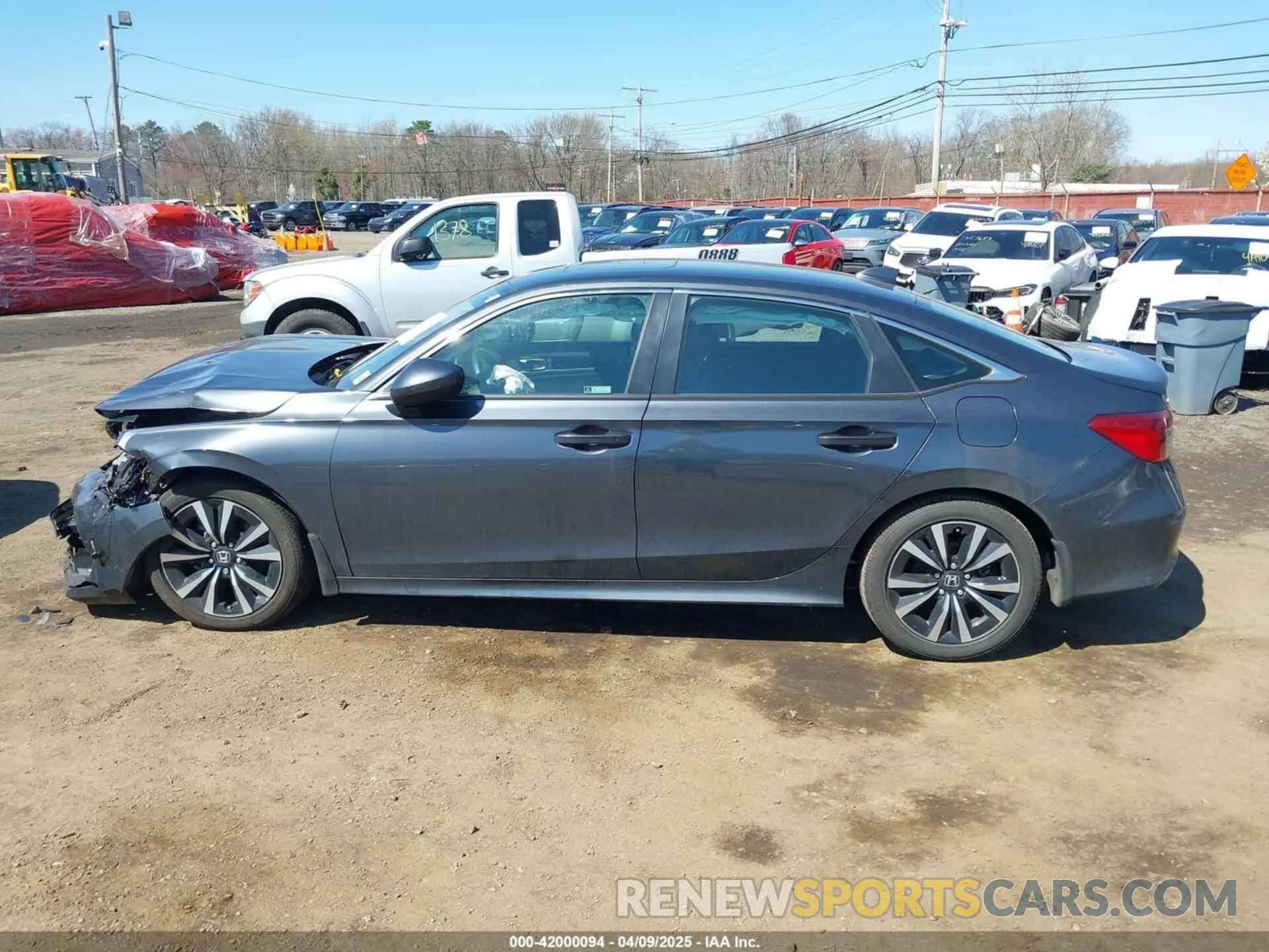14 fotografías del automóvil dañado 2HGFE1F76RH314980 HONDA CIVIC 2024