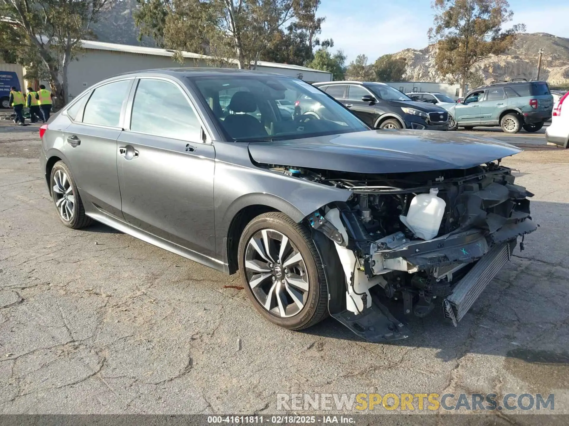 1 fotografías del automóvil dañado 2HGFE1F77RH313871 HONDA CIVIC 2024