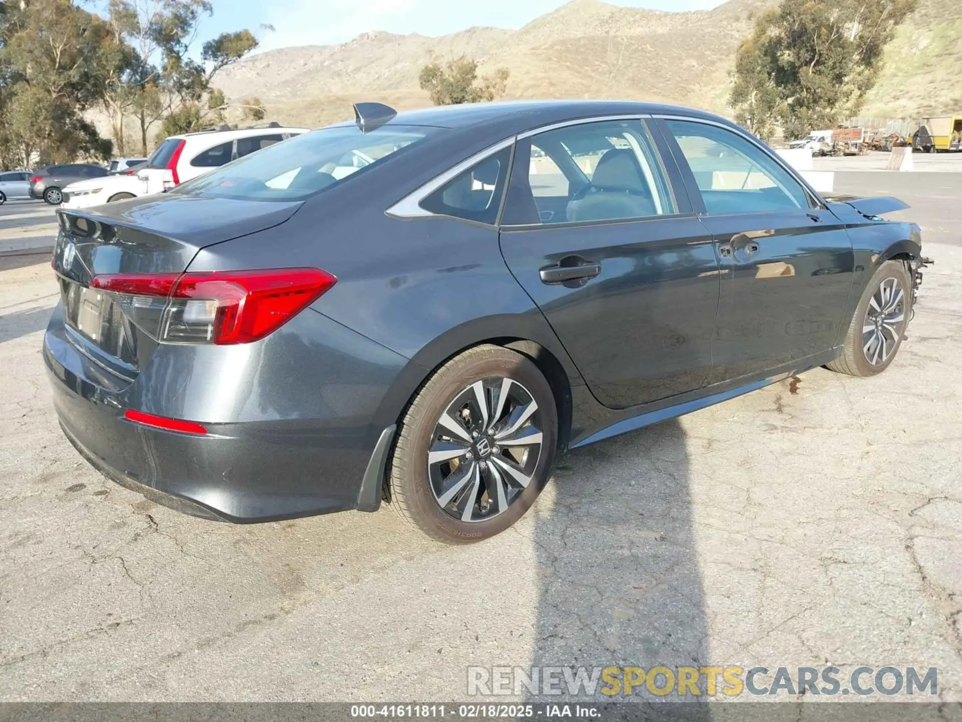 4 fotografías del automóvil dañado 2HGFE1F77RH313871 HONDA CIVIC 2024