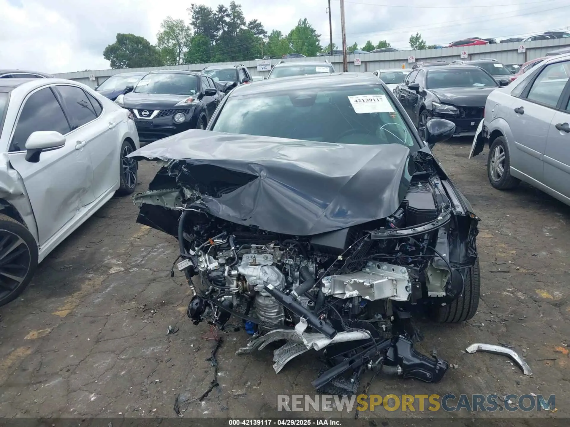 11 fotografías del automóvil dañado 2HGFE1F77RH338897 HONDA CIVIC 2024