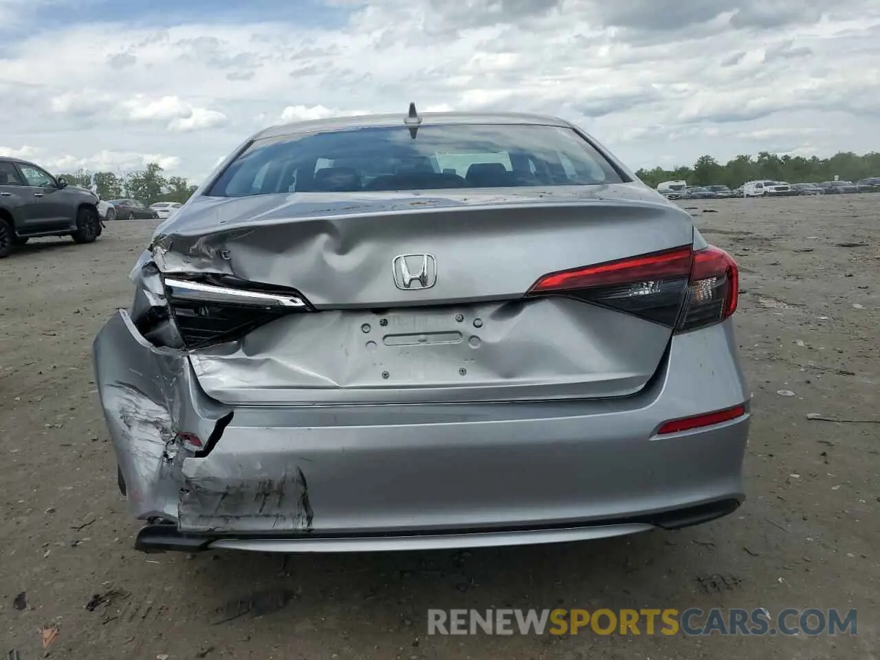6 fotografías del automóvil dañado 2HGFE1F78RH302880 HONDA CIVIC 2024
