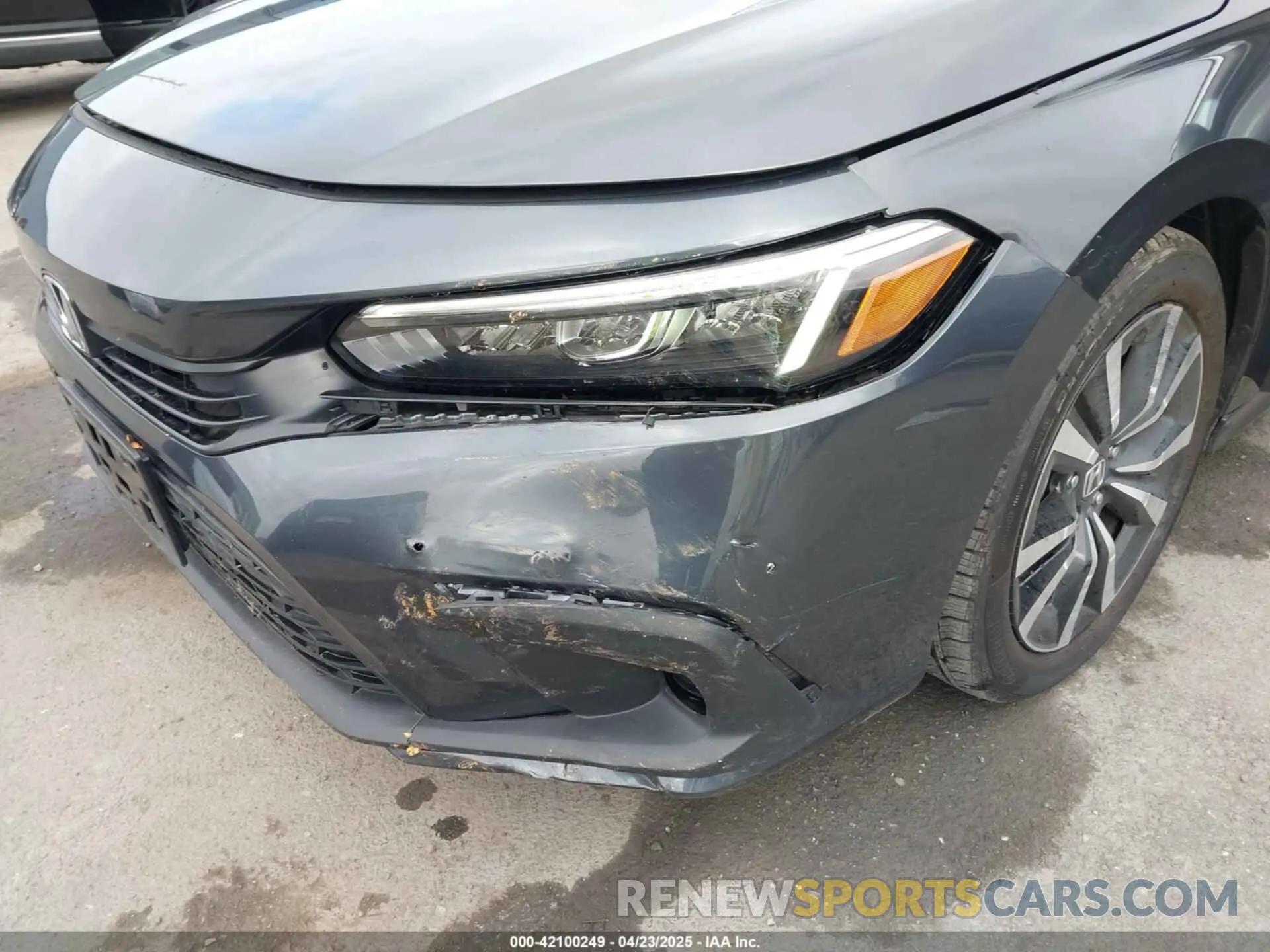 6 fotografías del automóvil dañado 2HGFE1F78RH303771 HONDA CIVIC 2024