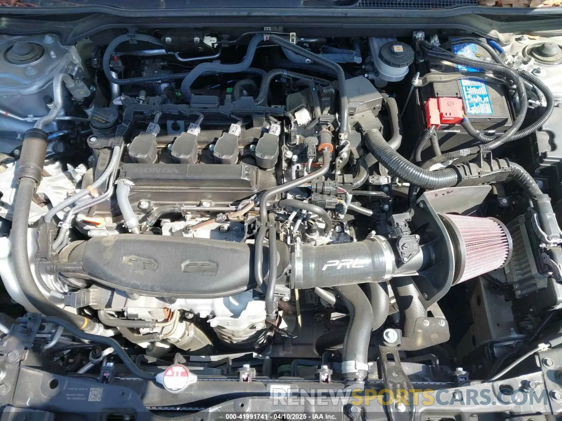 10 fotografías del automóvil dañado 2HGFE1F78RH325172 HONDA CIVIC 2024