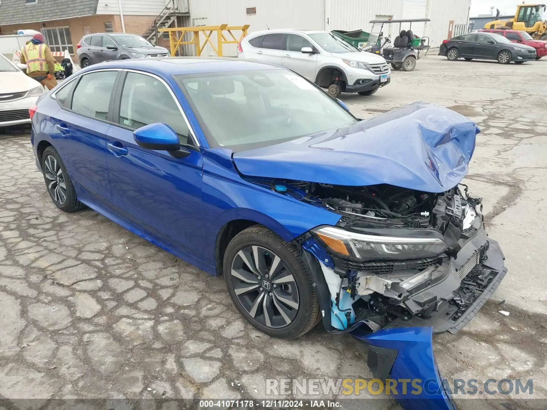 1 fotografías del automóvil dañado 2HGFE1F78RH338584 HONDA CIVIC 2024